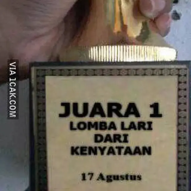 6 Potret Juara 1 Perlombaan Kategori Percintaan Ini Kocak, Bikin Senyum Tipis