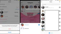 Cara mengirim DM seolah-olah dari artis di Instagram. Liputan6.com/Jeko Iqbal Reza