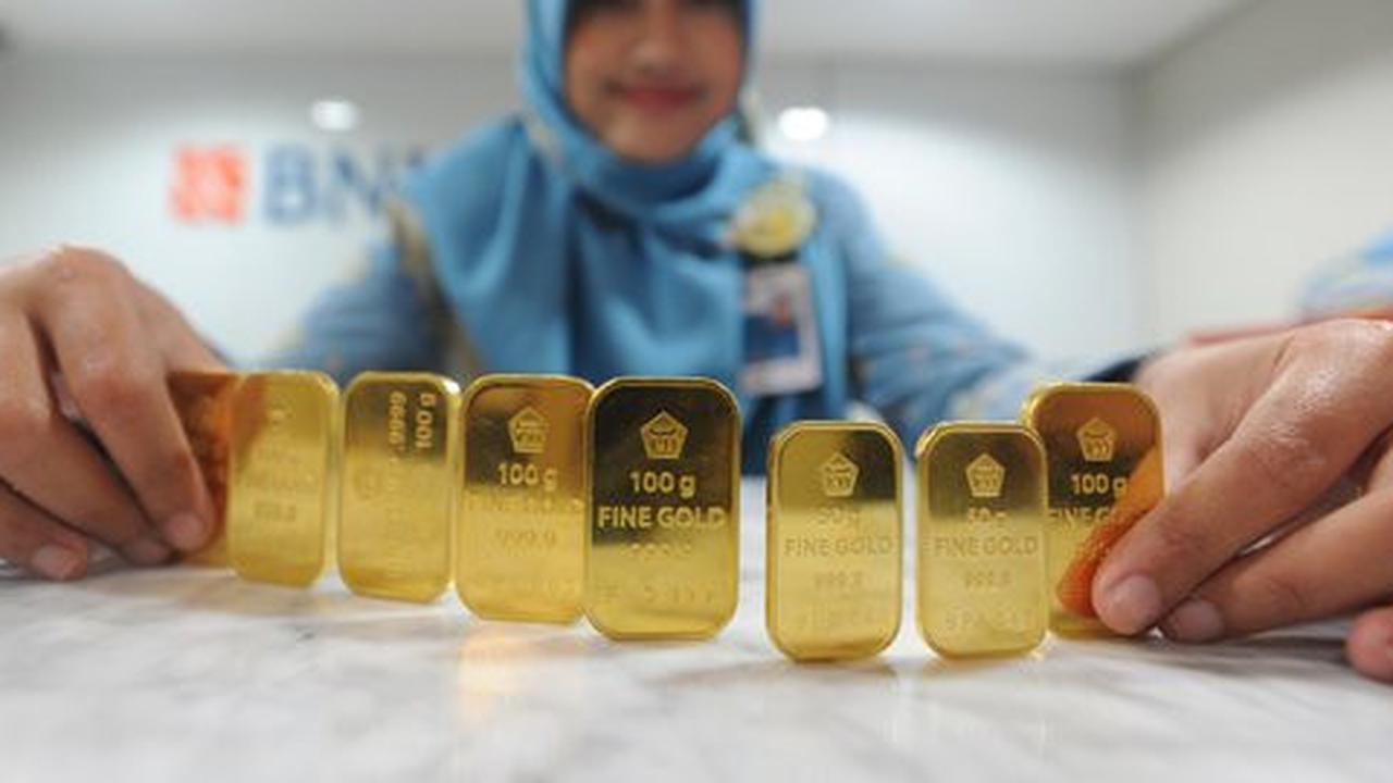 Harga emas Antam dibuka turun Rp 1.000, jadi Rp 548 ribu per gram