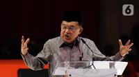 Wakil Presiden RI ke-10 dan ke-12, Jusuf Kalla. (Liputan6.com/Helmi Fithriansyah)