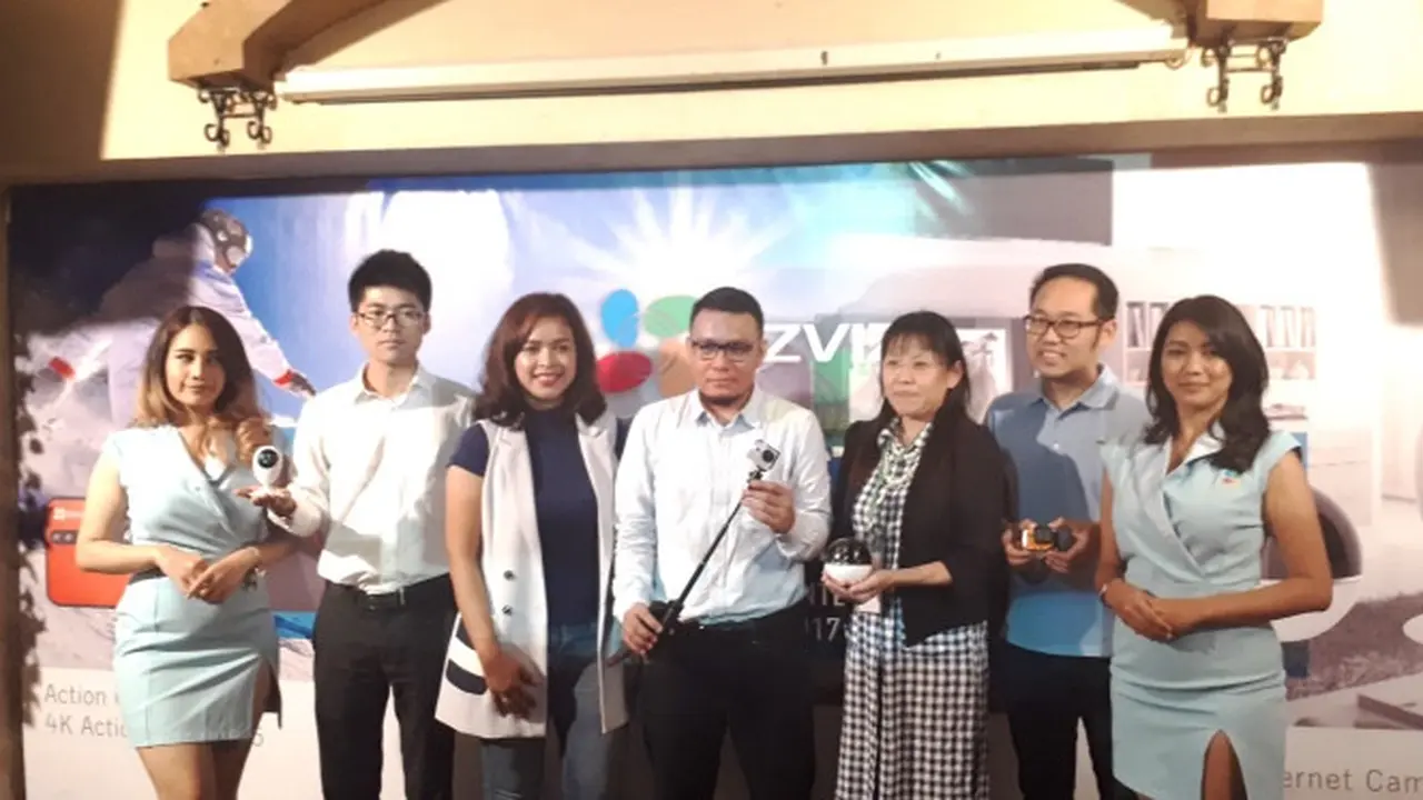 Peluncuran EZVIZ Action Cam dan IP Camera. Liputan6.com/Agustinus Mario Damar