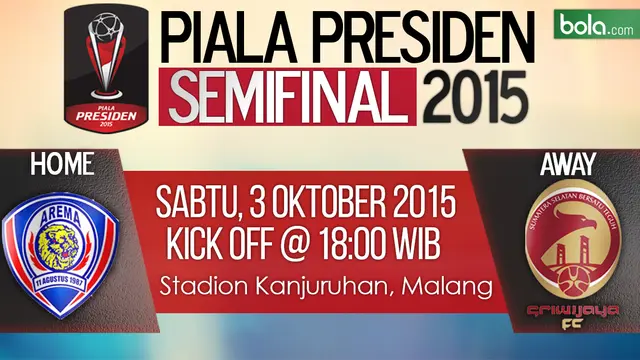 Piala Presiden 2015: Arema Cronus vs Sriwijaya (Bola.com/Samsul Hadi)