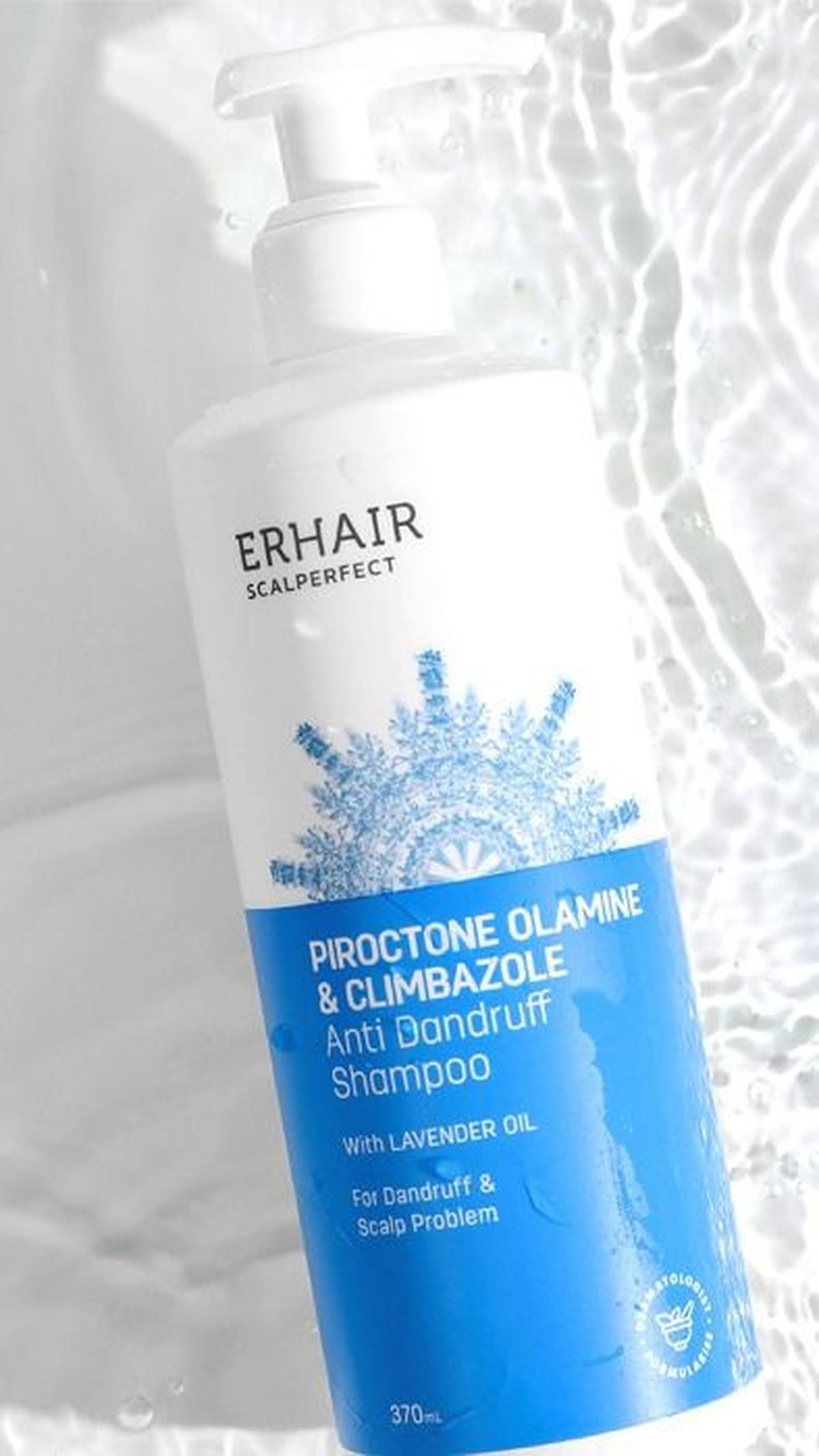 4.&nbsp;Erhair Scalperfect Piroctone Olamine &amp; Climbazole Shampoo – Shampo Anti Dandruff<br>