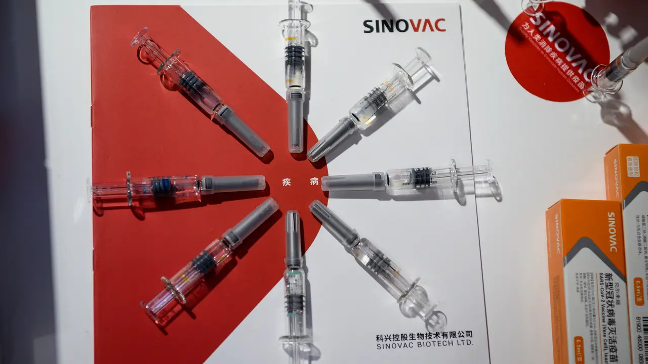 China Pamerkan Vaksin Covid-19 di Pameran