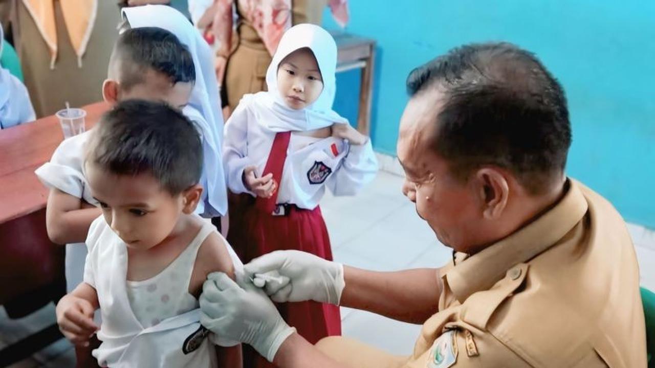 Dinkes OKU Gencarkan Imunisasi Vaksin Tetanus Difteri, Target 21 Ribu Siswa SD