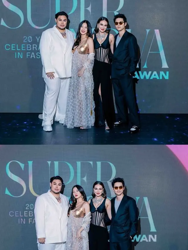 Penampilan terbaru Luna Maya. [@lunamaya]