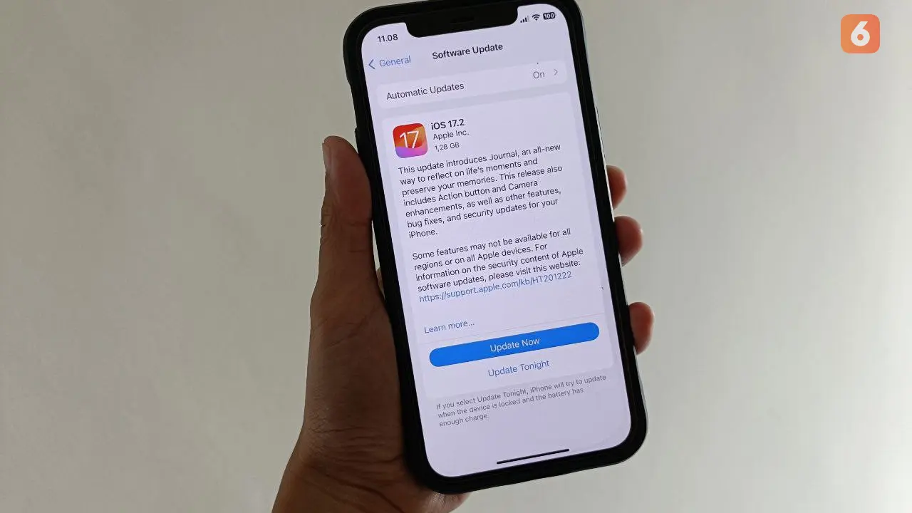iOS 17.2 Hadir dengan Aplikasi Journal dan Video Spasial, Cek Daftar Lengkapnya