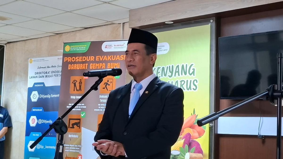 Amran Sulaiman Resmi Jabat Kepala Bapanas, Janji Swasembada Pangan 3 Bulan Lagi