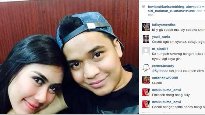 Billy Syahputra Kembali Pacaran dengan Syahnaz Sadiqah 