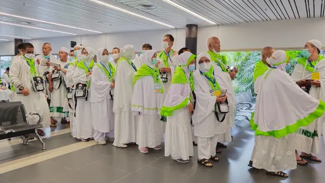 Penerbangan haji berjalan lancar di lima bandara PT Angkasa Pura II yang ditetapkan sebagai embarkasi keberangkatan jemaah haji 1443 H/2022 M. (Dok. PT Angkasa Pura II)