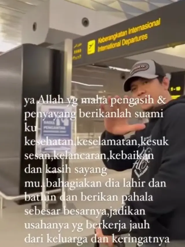 Momen Audy Item mengantar Iko Uwais ke Bandara. (Foto: instagram.com/@audyitem)