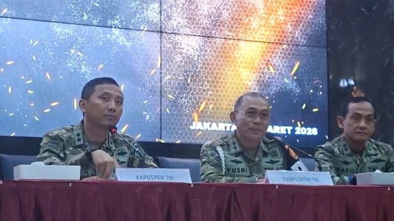 Danpuspom TNI: 4 Terduga Penyiraman Air Keras Andrie Yunus Berasal dari BAIS TNI Matra AL dan AU