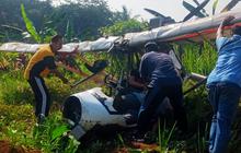 Pesawat Latih Jatuh di Ciampea Bogor Terbang dari Lanud Atang Sendjaja, TNI AU Investigasi