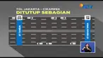 PT Jasa Marga jalan layang Cikampek (JJC) sebagai pengelola Jalan Tol Jakarta-Cikampek Elevated sejak semalam mulai menutup tiga lajur tol, baik yang ke arah Cikampek maupun ke Jakarta.