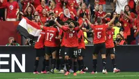 Selebrasi Mesir melawan Selandia Baru di laga kedua Piala Dunia 2026 (AFP)