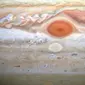 Angin di Bintik Merah Besar Jupiter semakin cepat. foto: NASA