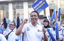 FOTO: Antusias Warga Ikuti Fun Walk Peringatan Hari Kekayaan Intelektual