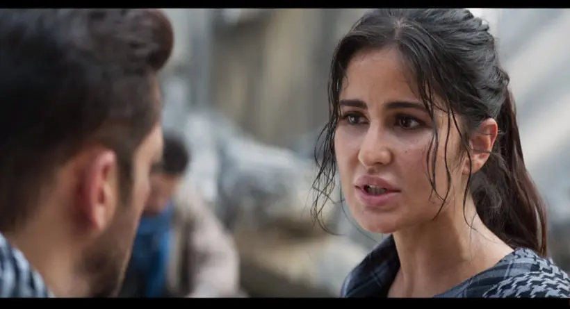 Aksi Katrina Kaif dalam film Tiger Zinda Hai. (Yash Raj Film)