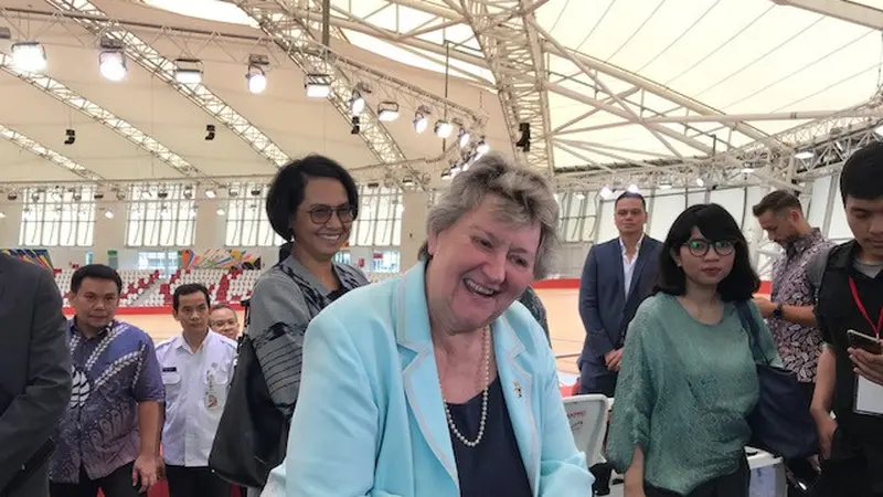 Heather Wheeler di Stadion Velodrome