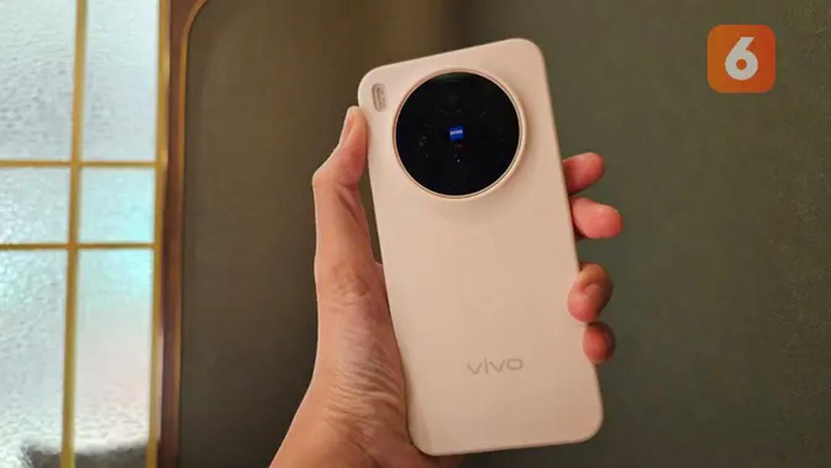 Vivo X300 debutdi Shanghai dengan kamera 200MP ZEISS. (Liputan6.com/ Aditya Eka Prawira)