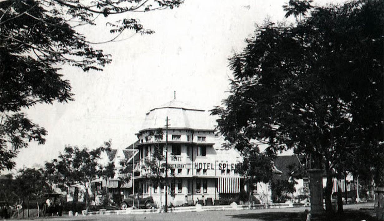 Hotel Splendid Inn dekat Tugu di Kota Malang yang masih sangat asri. (Source: jelajahmalangku.blogspot.com)