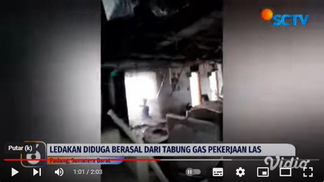 Tim Labfor gabungan dari pihak kepolisian fokus untuk menelusuri pemicu ledakan yang terjadi di Rumah Sakit Semen Padang, Sumbar. (YouTube Liputan6)