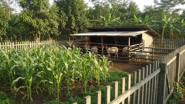 Jagung, Tanaman Produktif untuk Ternak Rumahan Skala Kecil/Gemini AI