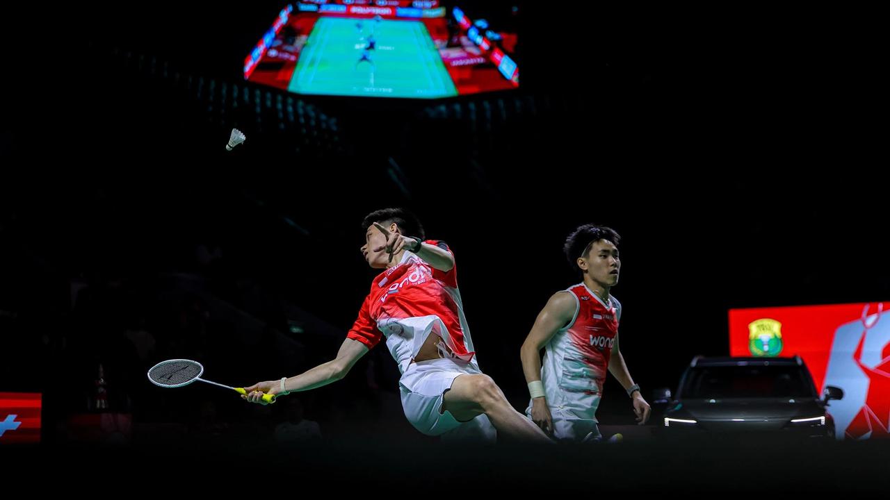 FOTO: Raymond/ Nikolaus Melaju ke Final Indonesia Open 2026