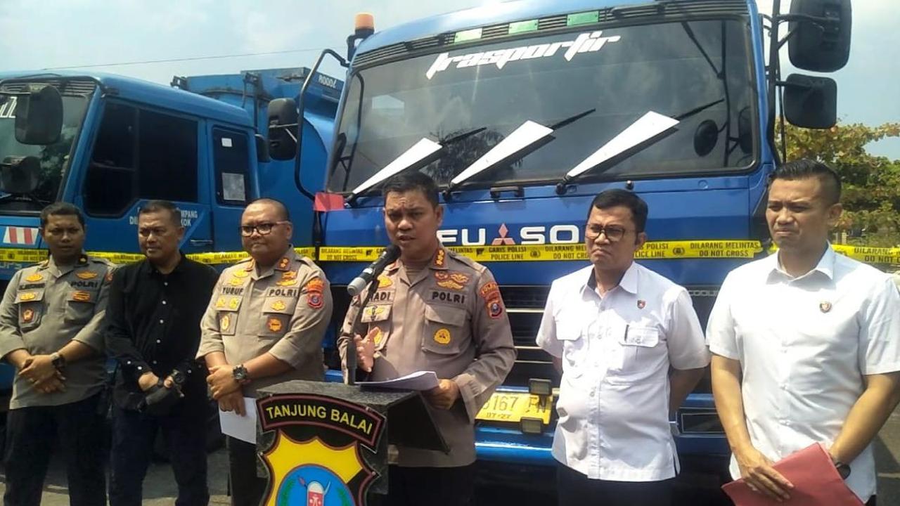 Polda Sumatera Utara (Sumut) telah mengamankan sembilan orang di Tanjungbalai.