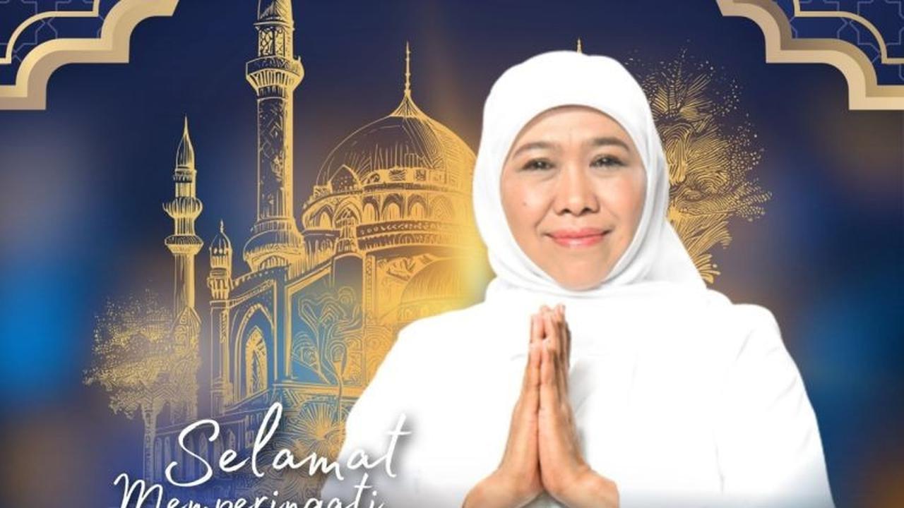 Gubernur Khofifah Ajak Masyarakat Jatim Tingkatkan Disiplin Ibadah dan Iman di Momen Isra Mikraj 1447 H