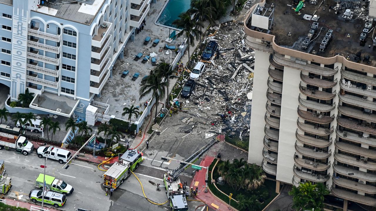 Pencarian Korban Apartemen 12 Lantai yang Runtuh di Miami