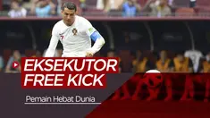 Berita video deretan para eksekutor free kick mematikan sepanjang sejarah, siapa saja mereka?