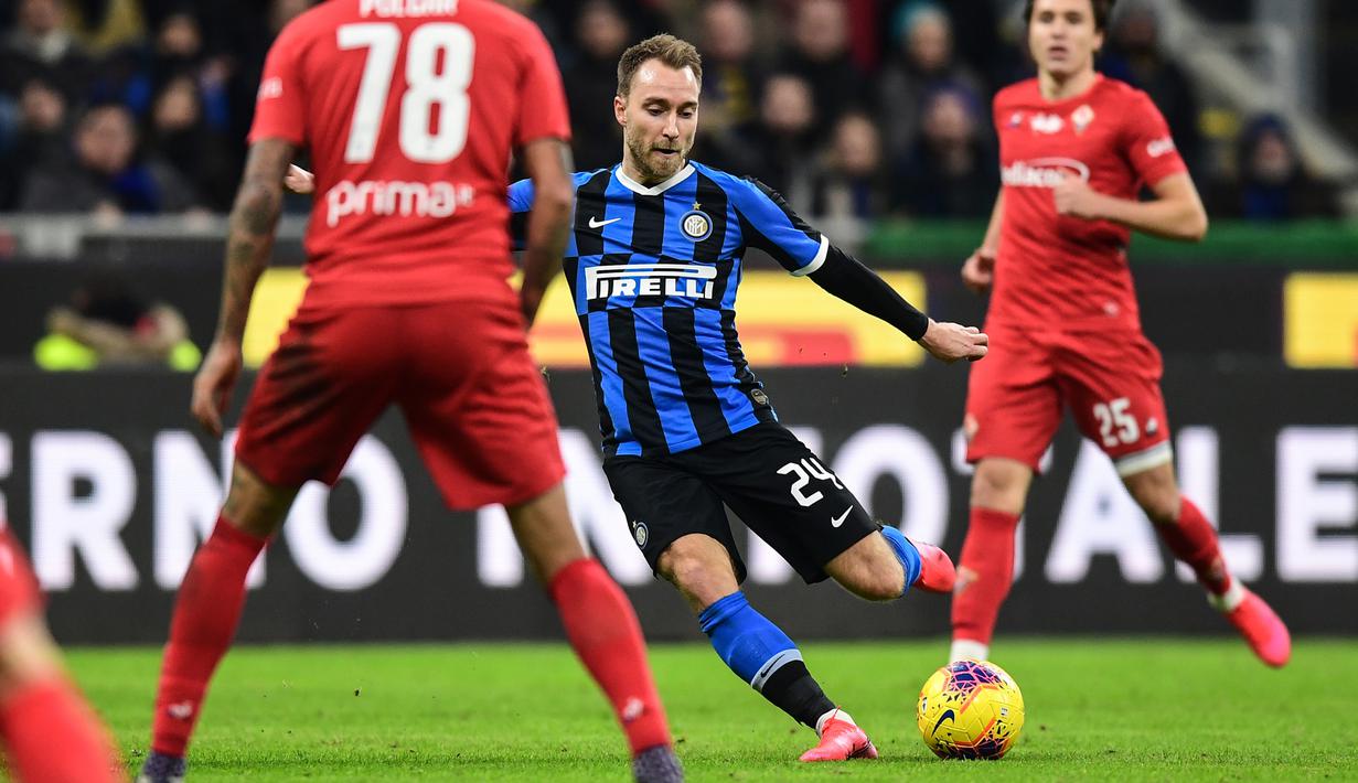Foto Aksi Christian Eriksen Saat Debut Bersama Inter Milan Bola Liputan6 Com