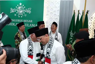 Usai Muktamar Nahdlatul Ulama (NU) ke-35 pada akhir Agustus 2026, Irfan Asy'ari Sudirman Wahid atau Gus Ipang Wahid masuk dalam jajaran Pengurus Besar Nahdlatul Ulama (PBNU) masa khidmah 2026-2031. (Liputan6.com/Devira Prastiwi)