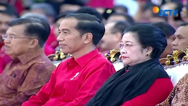 Jokowi dalam sambutanya di Rakornas PDIP berharap, Indonesia dapat menjadi negara yang kuat dan memiliki daya saing yang tinggi.