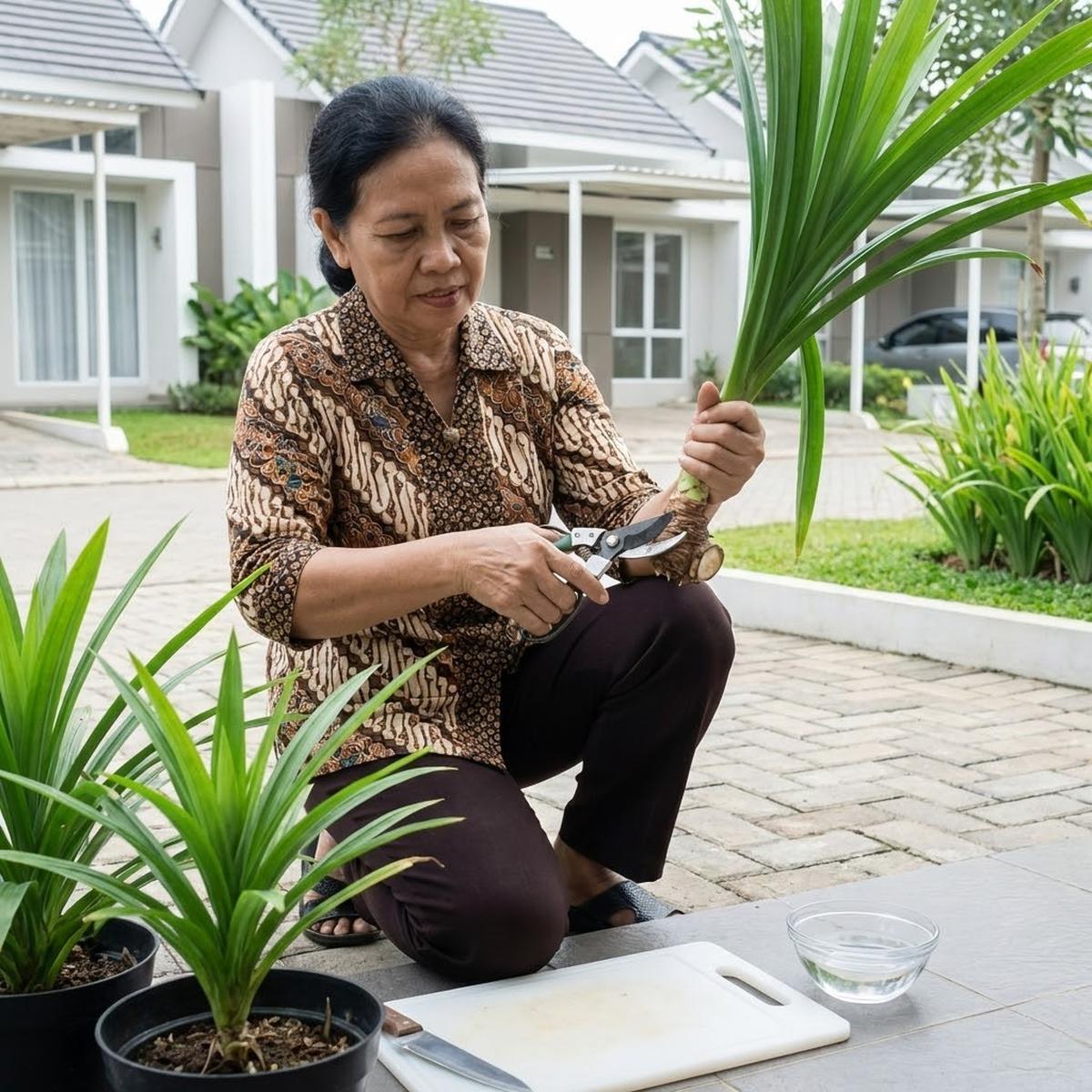 Tips Merawat Pandan agar Daunnya Lebat.