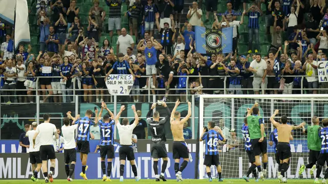 Foto: Inter Milan Kembali ke Jalur Kemenangan, AS Roma Bertengger di Puncak Klasemen Liga Italia