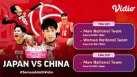 Ini Dia Link Live Streaming Tokyo Challenge 2021 Eksklusif di Vidio, Ajang Turnamen Voli Paling Dinanti