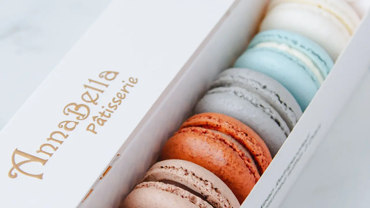 Kue macaron produksi Annabella Patisserie. (Istimewa)