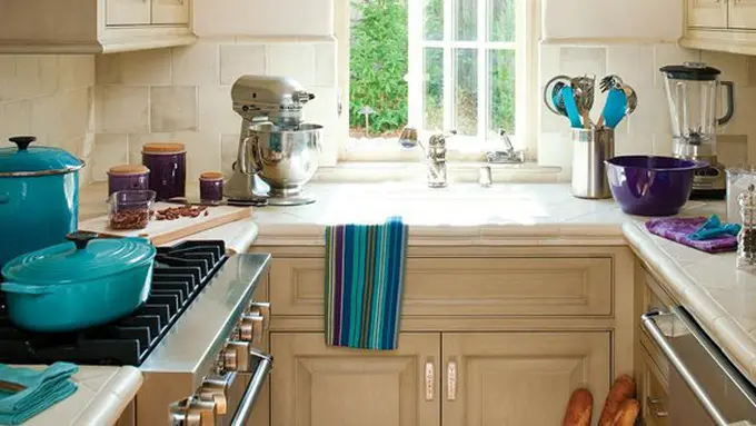 Dapur kecil yang nyaman akan membuatmu terasa betah/copyright: HGTV