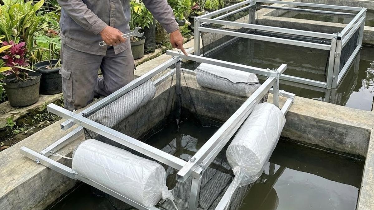 5 Metode Cara Membuat Keramba Ternak Ikan di Kolam Rumahan, Hemat Biaya