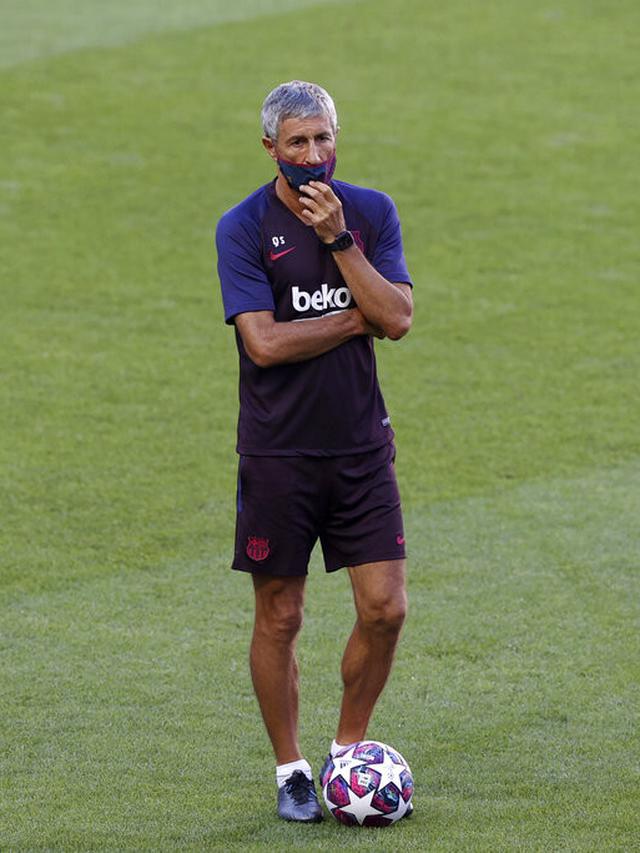 Melihat Lionel Messi Cs Latihan Jelang Hadapi Munchen