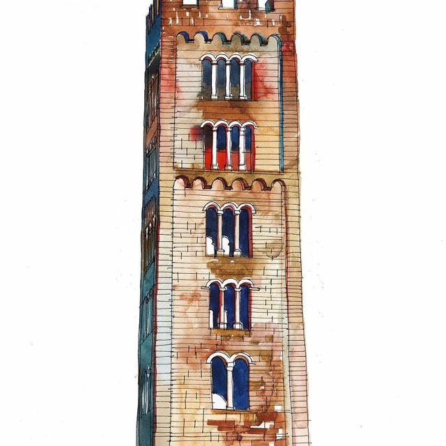 6 Potret Lukisan Negara Italia Ini Unik, Gambarkan Setiap Sudut Kotanya