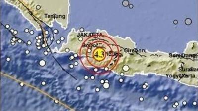 Gempa Magnitudo 4,4 Guncang Cianjur