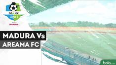 Madura United berhasil meraih kemenangan atas Arema FC 3-2 dalam lanjutan Gojek Liga 1 2018 bersama Bukalapak.