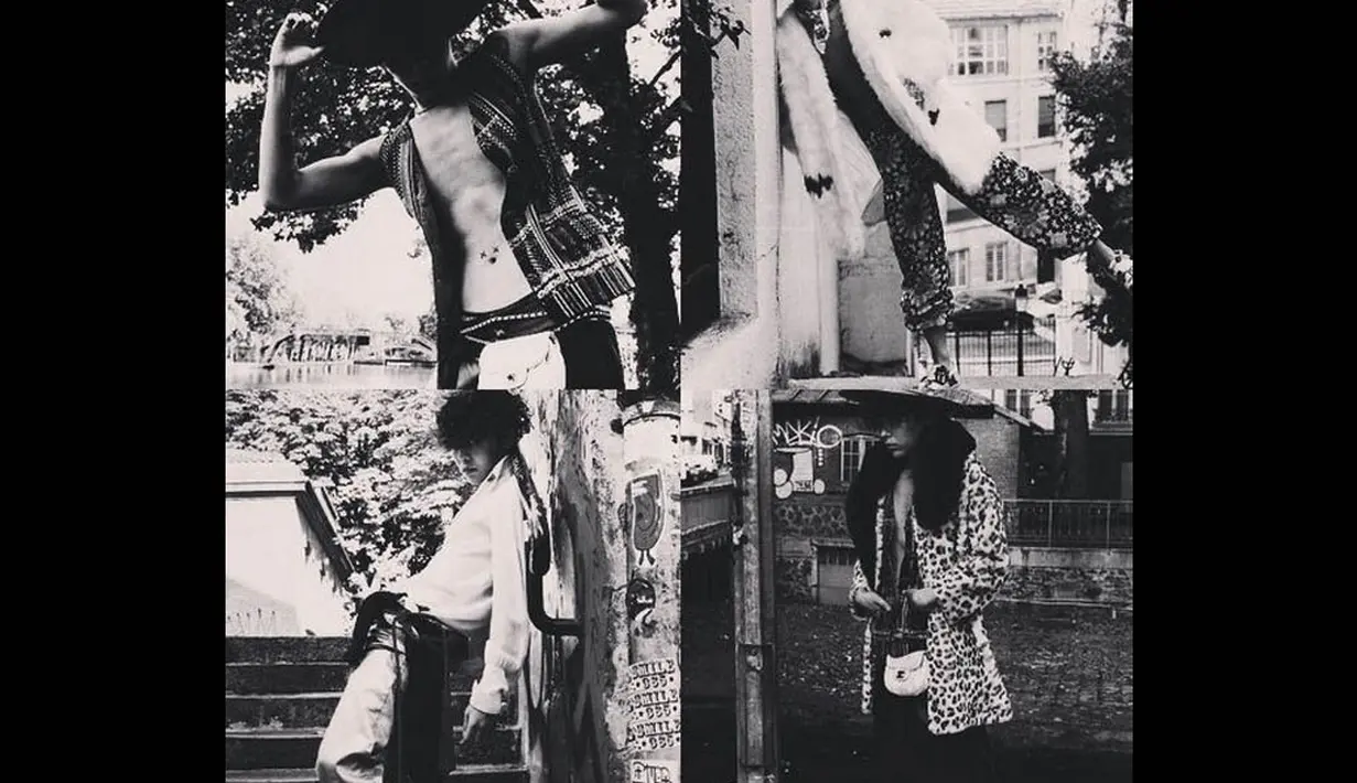 G-Dragon memang memiliki postur yang langsing sehingga membuat dirinya seperti seorang wanita. Tak heran jika G-Dragon disebut sebagai androgini atau pria cantik. (instagram.com/xxxibgdrgn)