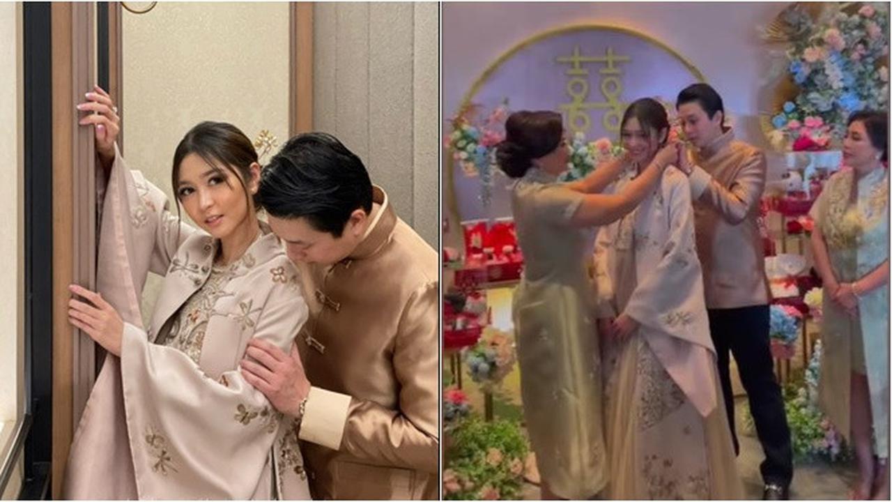 6 Momen Lamaran Jessica Veranda Eks JKT48, Pakai Prosesi Adat Tionghoa