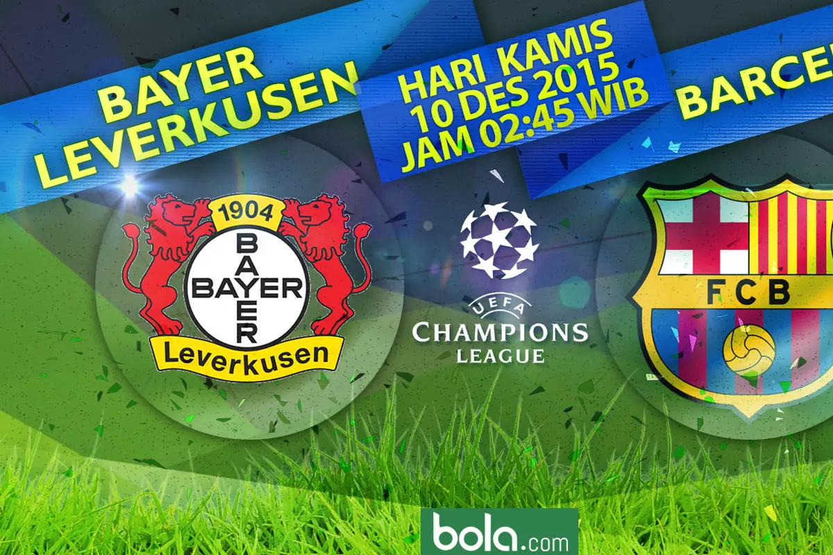 Bayer Leverkusen vs Barcelona (bola.com/Rudi Riana)
