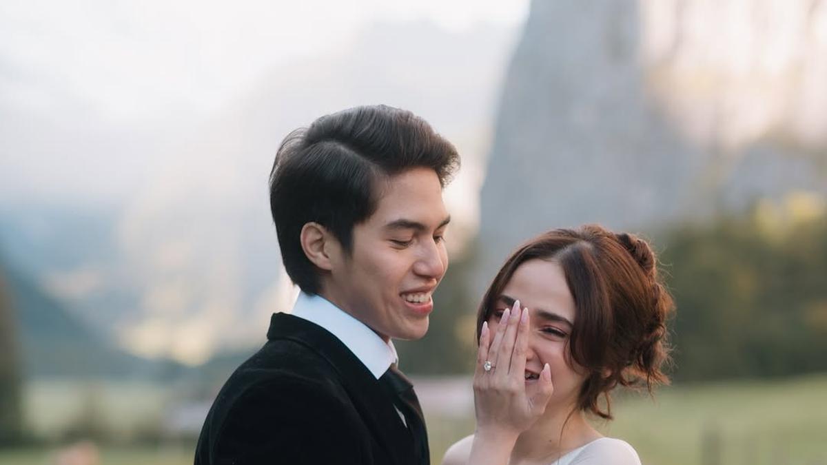 Aura Calon Pengantin Syifa Hadju Saat Dilamar El Rumi di Swiss, Tetap Cantik Menawan dengan Mata Berbinar