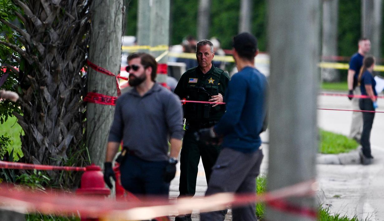 Upaya penembakan ini menjadi yang kedua, setelah insiden sebelumnya melukai telinga Trump ketika berkampanye di Kota Butler, Pennsylvania pada 13 Juli 2024. (CHANDAN KHANNA/AFP)